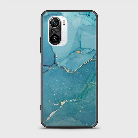 Xiaomi Redmi K40 Pro Cover- Mystic Marble Series - HQ Ultra Shine Premium Infinity Glass Soft Silicon Borders Case