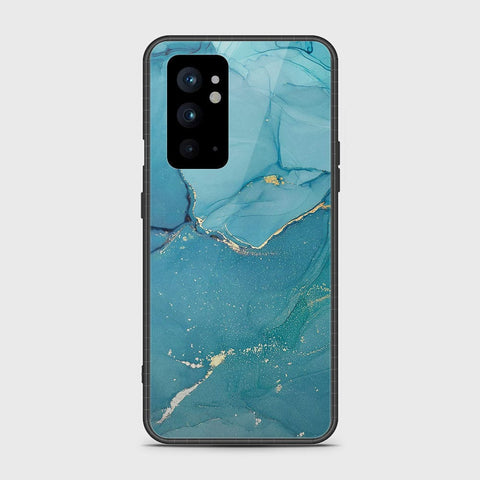 OnePlus 9RT 5G Cover- Mystic Marble Series - HQ Ultra Shine Premium Infinity Glass Soft Silicon Borders Case