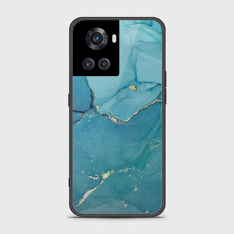 OnePlus 10R Cover- Mystic Marble Series - HQ Ultra Shine Premium Infinity Glass Soft Silicon Borders Case