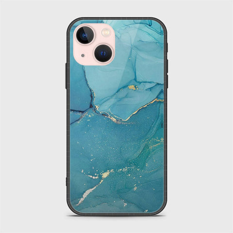 iPhone 14 Plus Cover- Mystic Marble Series - HQ Ultra Shine Premium Infinity Glass Soft Silicon Borders Case