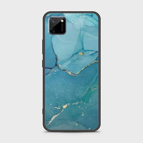 Realme C11 Cover - Mystic Marble Series - HQ Ultra Shine Premium Infinity Glass Soft Silicon Borders Case