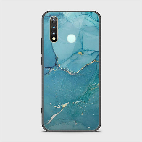 Vivo Y19 Cover - Mystic Marble Series - HQ Ultra Shine Premium Infinity Glass Soft Silicon Borders Case