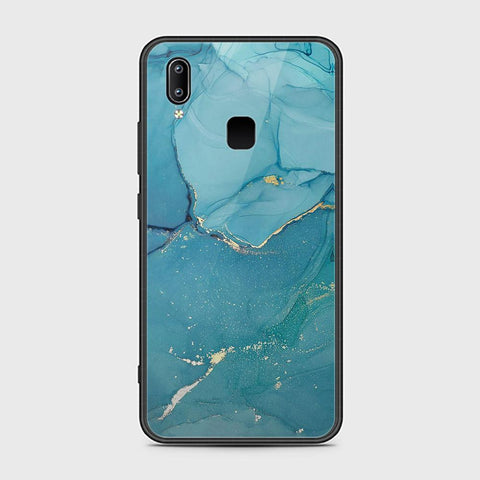 Vivo Y85 Cover - Mystic Marble Series - HQ Ultra Shine Premium Infinity Glass Soft Silicon Borders Case