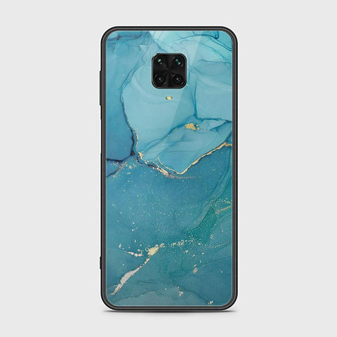 Xiaomi Redmi Note 9S Cover - Mystic Marble Series - HQ Ultra Shine Premium Infinity Glass Soft Silicon Borders Case