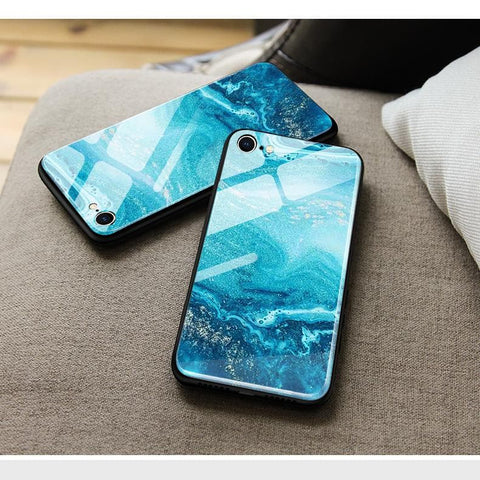 Samsung Galaxy Note 10 Cover - Mystic Marble Series - HQ Ultra Shine Premium Infinity Glass Soft Silicon Borders Case