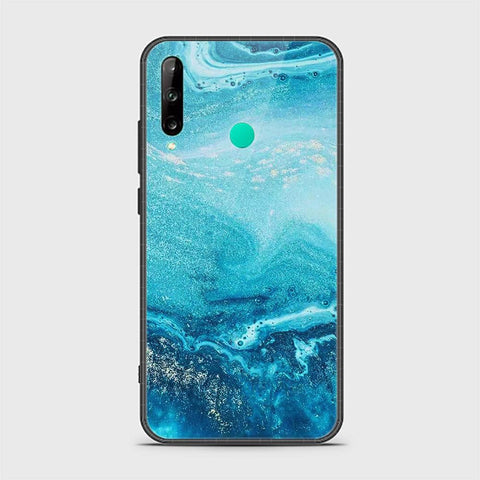 Huawei P40 lite E Cover - Mystic Marble Series - HQ Ultra Shine Premium Infinity Glass Soft Silicon Borders Case