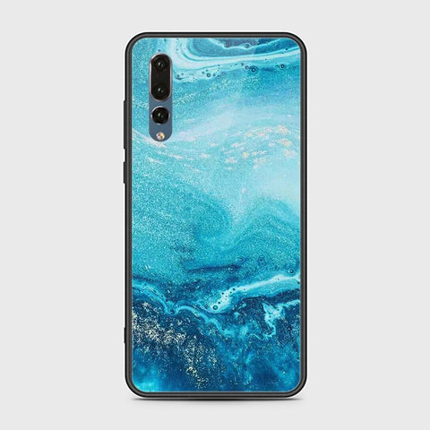 Huawei P20 Pro Cover - Mystic Marble Series - HQ Ultra Shine Premium Infinity Glass Soft Silicon Borders Case