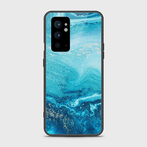 OnePlus 9RT 5G Cover- Mystic Marble Series - HQ Ultra Shine Premium Infinity Glass Soft Silicon Borders Case