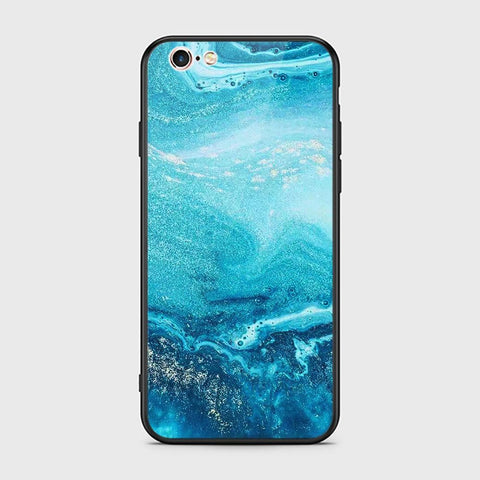 iPhone 6S / 6 Cover - Mystic Marble Series - HQ Ultra Shine Premium Infinity Glass Soft Silicon Borders Case