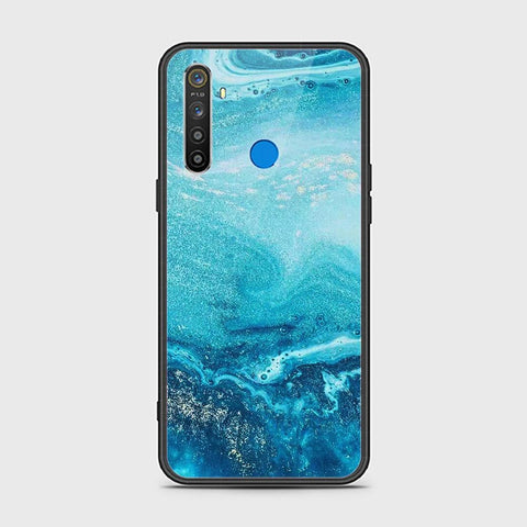 Realme 6i Cover - Mystic Marble Series - HQ Ultra Shine Premium Infinity Glass Soft Silicon Borders Case