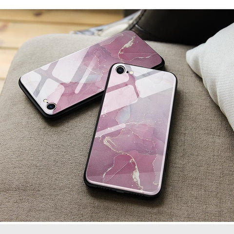 Samsung Galaxy A30 Cover - Mystic Marble Series - HQ Ultra Shine Premium Infinity Glass Soft Silicon Borders Case