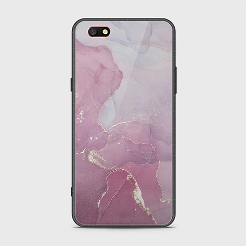 Oppo A77 Cover - Mystic Marble Series - HQ Ultra Shine Premium Infinity Glass Soft Silicon Borders Case