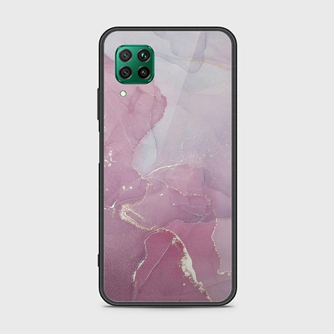 Huawei Nova 7i Cover - Mystic Marble Series - HQ Ultra Shine Premium Infinity Glass Soft Silicon Borders Case