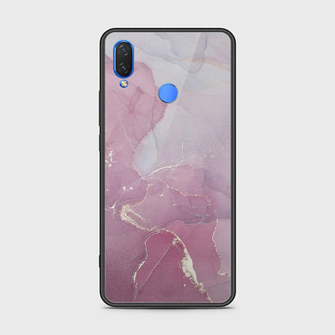 Huawei Nova 3 Cover - Mystic Marble Series - HQ Ultra Shine Premium Infinity Glass Soft Silicon Borders Case