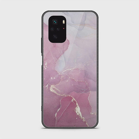 Xiaomi Redmi Note 10 4G Cover - Mystic Marble Series - HQ Ultra Shine Premium Infinity Glass Soft Silicon Borders Case