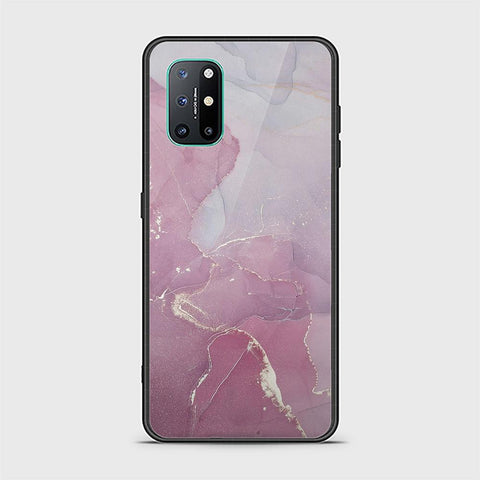 OnePlus 8T Cover - Mystic Marble Series - HQ Ultra Shine Premium Infinity Glass Soft Silicon Borders Case