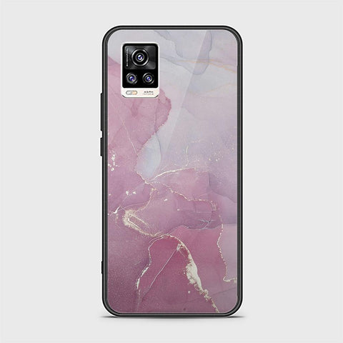 Vivo V20 Cover - Mystic Marble Series - HQ Ultra Shine Premium Infinity Glass Soft Silicon Borders Case