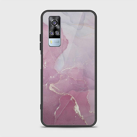 Vivo Y51a Cover - Mystic Marble Series - HQ Ultra Shine Premium Infinity Glass Soft Silicon Borders Case