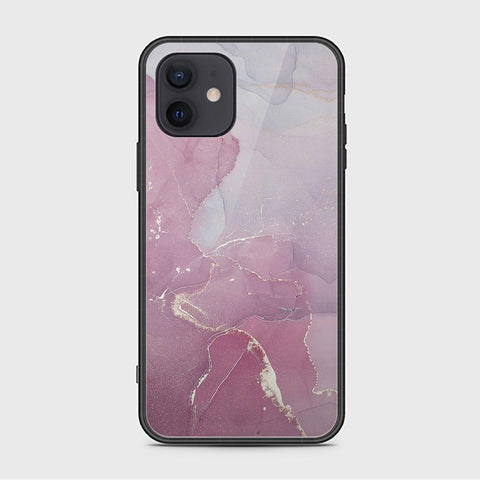 iPhone 12 Pro Cover - Mystic Marble Series - HQ Ultra Shine Premium Infinity Glass Soft Silicon Borders Case