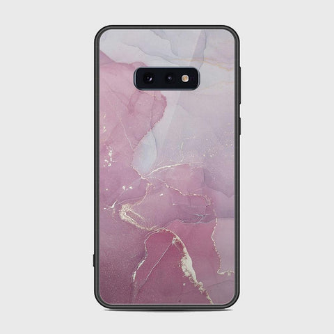 Samsung Galaxy S10e Cover - Mystic Marble Series - HQ Ultra Shine Premium Infinity Glass Soft Silicon Borders Case