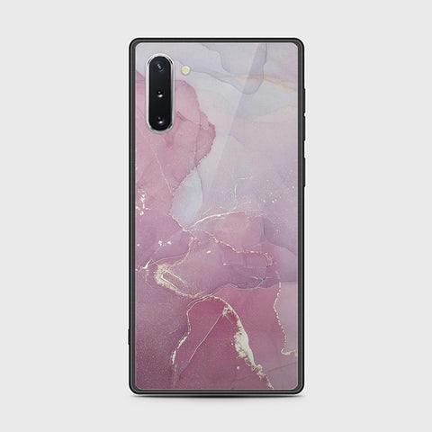 Samsung Galaxy Note 10 Cover - Mystic Marble Series - HQ Ultra Shine Premium Infinity Glass Soft Silicon Borders Case