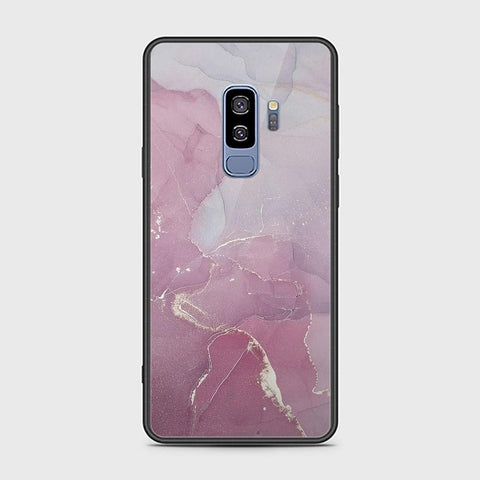 Samsung Galaxy S9 Plus Cover - Mystic Marble Series - HQ Ultra Shine Premium Infinity Glass Soft Silicon Borders Case