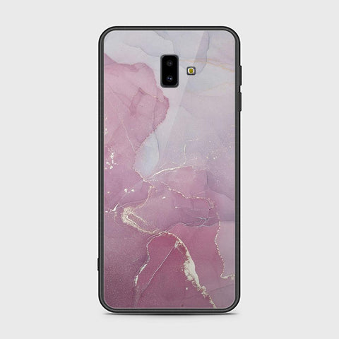 Samsung Galaxy J6 Plus 2018 Cover - Mystic Marble Series - HQ Ultra Shine Premium Infinity Glass Soft Silicon Borders Case