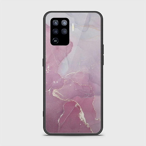 Oppo A94 Cover - Mystic Marble Series - HQ Ultra Shine Premium Infinity Glass Soft Silicon Borders Case