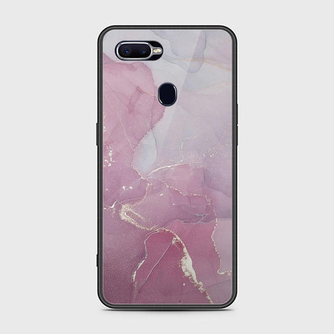 Oppo F9 / F9 Pro Cover - Mystic Marble Series - HQ Ultra Shine Premium Infinity Glass Soft Silicon Borders Case