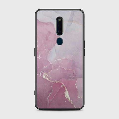 Oppo F11 Pro Cover - Mystic Marble Series - HQ Ultra Shine Premium Infinity Glass Soft Silicon Borders Case