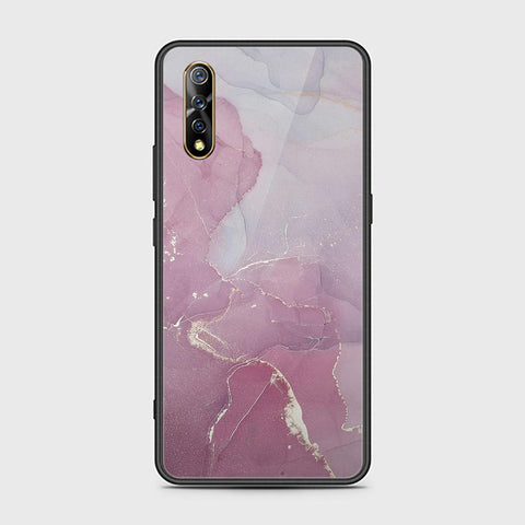 Vivo S1 Cover - Mystic Marble Series - HQ Ultra Shine Premium Infinity Glass Soft Silicon Borders Case