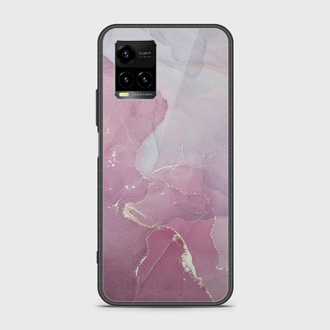 Vivo Y33T Cover - Mystic Marble Series - HQ Ultra Shine Premium Infinity Glass Soft Silicon Borders Case