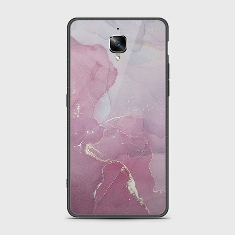 OnePlus 3 Cover- Mystic Marble Series - HQ Ultra Shine Premium Infinity Glass Soft Silicon Borders Case