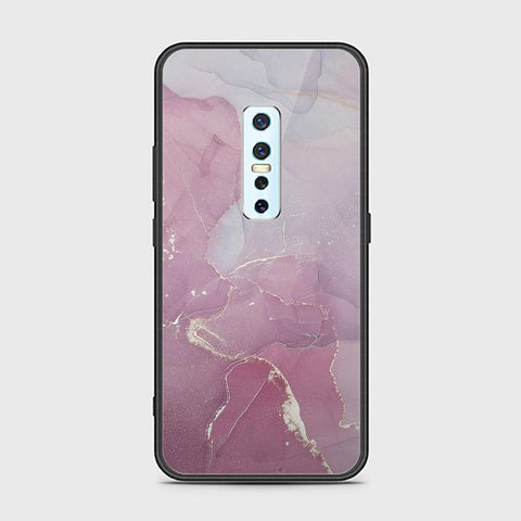 Vivo V17 Pro Cover - Mystic Marble Series - HQ Ultra Shine Premium Infinity Glass Soft Silicon Borders Case