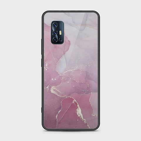 Vivo V17 Cover - Mystic Marble Series - HQ Ultra Shine Premium Infinity Glass Soft Silicon Borders Case