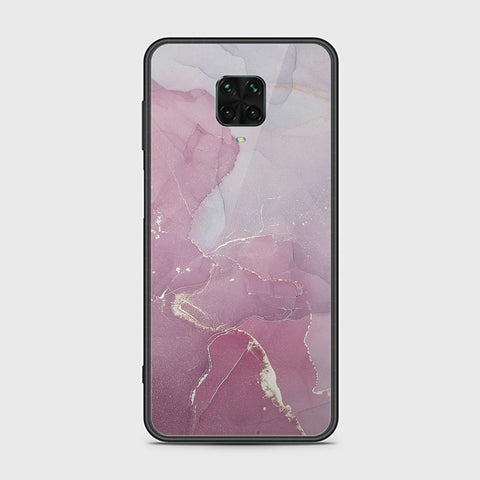 Xiaomi Redmi Note 9 Pro Cover - Mystic Marble Series - HQ Ultra Shine Premium Infinity Glass Soft Silicon Borders Case