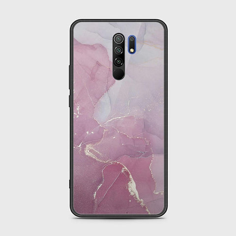 Xiaomi Redmi 9 Prime Cover - Mystic Marble Series - HQ Ultra Shine Premium Infinity Glass Soft Silicon Borders Case