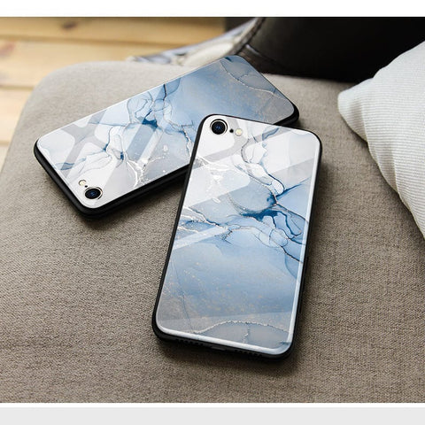 Tecno Spark 4 Cover- Mystic Marble Series - HQ Ultra Shine Premium Infinity Glass Soft Silicon Borders Case