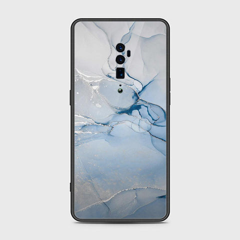 Oppo Reno 10x Zoom Cover - Mystic Marble Series - HQ Ultra Shine Premium Infinity Glass Soft Silicon Borders Case