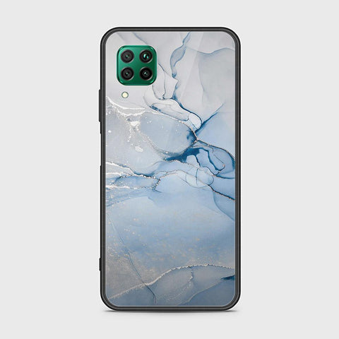 Huawei Nova 7i Cover - Mystic Marble Series - HQ Ultra Shine Premium Infinity Glass Soft Silicon Borders Case