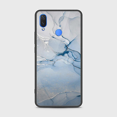 Huawei Honor 8C Cover - Mystic Marble Series - HQ Ultra Shine Premium Infinity Glass Soft Silicon Borders Case