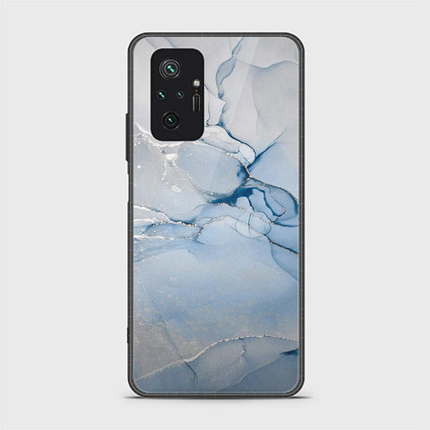 Xiaomi Redmi Note 10 Pro 4G Cover - Mystic Marble Series - HQ Ultra Shine Premium Infinity Glass Soft Silicon Borders Case