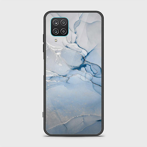 Samsung Galaxy A12 Nacho Cover - Mystic Marble Series - HQ Ultra Shine Premium Infinity Glass Soft Silicon Borders Case