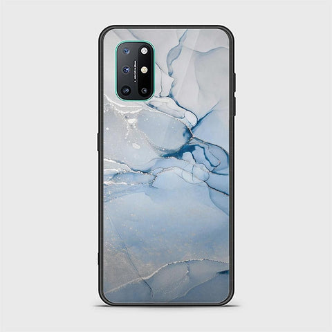 OnePlus 8T Cover - Mystic Marble Series - HQ Ultra Shine Premium Infinity Glass Soft Silicon Borders Case