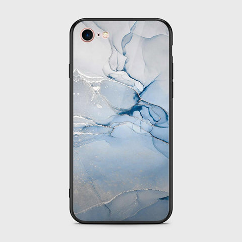 iPhone SE 2020 Cover - Mystic Marble Series - HQ Ultra Shine Premium Infinity Glass Soft Silicon Borders Case