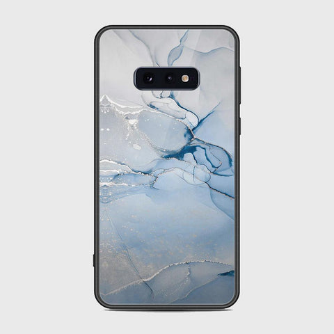 Samsung Galaxy S10e Cover - Mystic Marble Series - HQ Ultra Shine Premium Infinity Glass Soft Silicon Borders Case