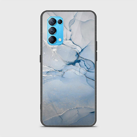 Oppo Find X3 Lite Cover - Mystic Marble Series - HQ Ultra Shine Premium Infinity Glass Soft Silicon Borders Case