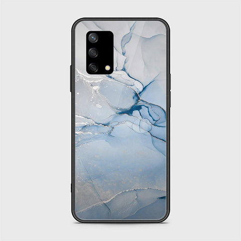 Oppo F19 Cover - Mystic Marble Series - HQ Ultra Shine Premium Infinity Glass Soft Silicon Borders Case