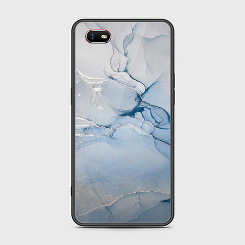 Oppo A1k Cover - Mystic Marble Series - HQ Ultra Shine Premium Infinity Glass Soft Silicon Borders Case