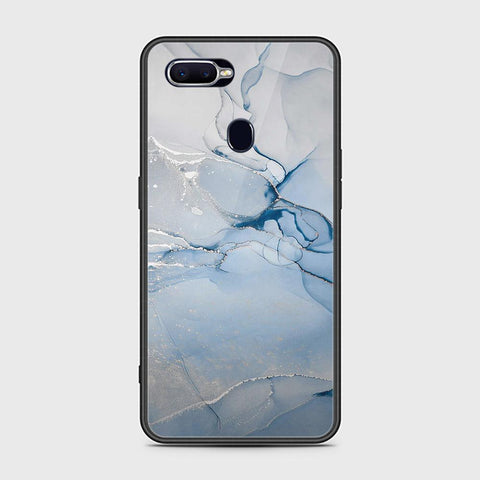 Oppo F9 / F9 Pro Cover - Mystic Marble Series - HQ Ultra Shine Premium Infinity Glass Soft Silicon Borders Case